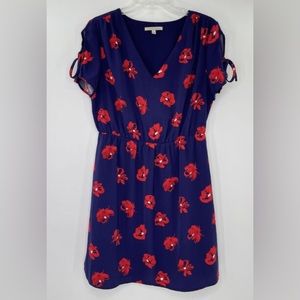 41 Hawthorn S floral dress with sleeve details
